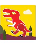 Детски шаблони за рисуване Djeco – Динозаври - 4t
