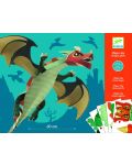 Направи сам хартиена играчка Djeco – Гигантски дракон - 2t