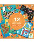 Комплект класически детски игри Djeco - 12 игри - 1t