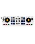 DJ контролер Hercules - DJControl Mix, бял - 1t