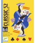 Детска игра с карти Djeco -  Класик - 1t