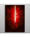 Метален постер Displate - Darth Vader - 3t