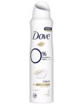 Dove Advanced Care Спрей дезодорант Original 0%, 150 ml - 1t