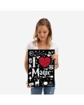 Метален постер Displate - I love Magic - 2t