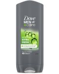 Dove Men+Care Душ гел Extra Fresh, 400 ml - 1t