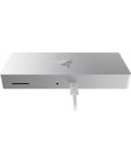 Докинг станция Razer - Thunderbolt 4 Dock Mercury, 10 порта, бяла - 2t