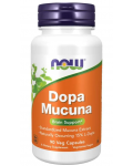 Dopa Mucuna, 90 капсули, Now - 1t