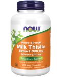 Double Strength Milk Thistle Extract, 200 капсули, Now - 1t
