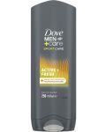 Dove Men+Care Душ гел Sport Active+Fresh, 250 ml - 1t