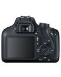 DSLR фотоапарат Canon - EOS 4000D, EF-S18-55mm, SB130, черен - 3t