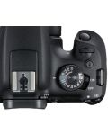 DSLR фотоапарат Canon - EOS 4000D, EF-S18-55mm, SB130, черен - 5t