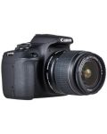 DSLR фотоапарат Canon - EOS 2000D, EF-S 18-55mm, SB130, черен - 9t