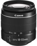 DSLR фотоапарат Canon - EOS 2000D, EF-S18-55mm, EF 75-300mm, черен - 4t