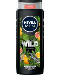 Nivea Men Душ гел Extreme Wild Fresh Green, 500 ml - 1t