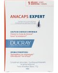 Ducray Anacaps Хранителна добавка против косопад Expert, 30 капсули - 1t
