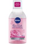Nivea Rose Touch Двуфазна мицеларна вода, 400 ml - 1t