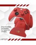 Двойна докинг зарядна станция Venom - Twin Charging Dock + 2 batteries, Red (Xbox One/Series X/S)	 - 3t