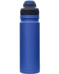 Бутилка за вода Contigo Free Flow - Thermalock, Blue Corn, 700 ml - 3t