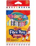 Двувърхи флумастери Colorino Kids - 10 цвята - 1t
