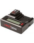 Двойно зарядно устройство Hedbox - DC50, EU Power Plug, черно - 4t