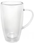 Двустенни стъклени чаши с дръжка Bredemeijer - 2 броя, 320 ml - 1t
