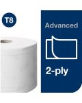 Двупластова тоалетна хартия Tork - SmartOne Advanced, T8, 6 х 1150 къса - 4t