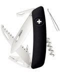 Джобно ножче Swiza - TT05, черно, с инструмент за кърлежи - 1t
