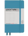 Джобен тефтер Leuchtturm1917 - A6, страници на точки, Nordic Blue - 1t