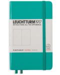 Джобен тефтер Leuchtturm1917 - A6, страници на точки, Emerald - 1t