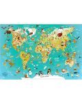 Магнитна карта на света Vilac, English version - 1t