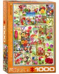 Пъзел Eurographics от 1000 части – Каталог на цветни семена - 1t