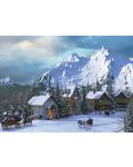 Пъзел Eurographics от 1000 части – Коледа в скалистите планини, Доминик Дейвисън - 2t