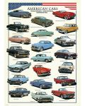Пъзел Eurographics от 1000 части – Американските коли през 50-те - 2t