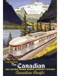 Пъзел Eurographics от 1000 части – Железниците на Канадският Пасифик,Канадецът - 2t