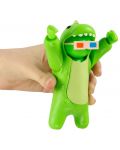 Екшън фигура P.M.I. Games: Gang Beasts - Green Dino Kigurumi, 11 cm - 3t