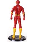 Екшън фигура The Noble Collection DC Comics: The Flash - The Flash (Bendyfigs), 19 cm - 4t