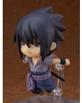 Екшън фигура Good Smile Company Animation: Naruto Shippuden - Sasuke Uchiha (Nendoroid), 10 cm - 3t