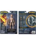 Екшън фигура The Noble Collection Movies: The Lord of the Rings - Gollum (Bendyfigs), 19 cm - 4t