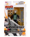 Екшън фигура Bandai Animation: Naruto Shippuden - Kakashi Hatake (Fourth Great Ninja War) (Anime Heroes) - 7t