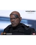 Екшън фигура Captain America The Winter Soldier Movie Masterpiece - Nick Fury, 30 cm - 11t