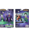 Екшън фигура The Noble Collection DC Comics: Batman - The Joker (Bendyfigs), 19 cm - 5t