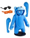 Екшън фигура P.M.I. Games: Gang Beasts - Blue Bear Kigurumi, 11 cm - 2t