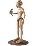 Екшън фигура The Noble Collection Movies: The Lord of the Rings - Gollum (Bendyfigs), 19 cm - 2t