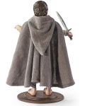 Екшън фигура The Noble Collection Movies: The Lord of the Rings - Frodo Baggins (Bendyfigs), 19 cm - 3t