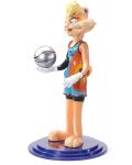 Екшън фигура The Noble Collection Animation: Space Jam 2 - Lola Bunny (Bendyfigs), 19 cm - 2t