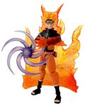 Екшън фигура Bandai Animation: Naruto Shippuden - Naruto Uzumaki (Tailed Beast Cloak) (Anime Heroes Beyond) - 4t