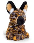 Eкологична плюшена играчка Keel Toys Keeleco - Диво куче, 18 cm - 1t