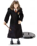 Екшън фигура The Noble Collection Movies: Harry Potter - Hermione Granger (Bendyfigs), 19 cm - 1t