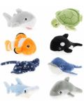 Eкологична плюшена играчка Keel Toys Keeleco - Морски свят, 12 cm, асортимент - 1t