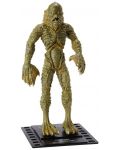 Екшън фигура The Noble Collection Horror: Universal Monsters - Creature from the Black Lagoon (Bendyfigs), 19 cm - 1t